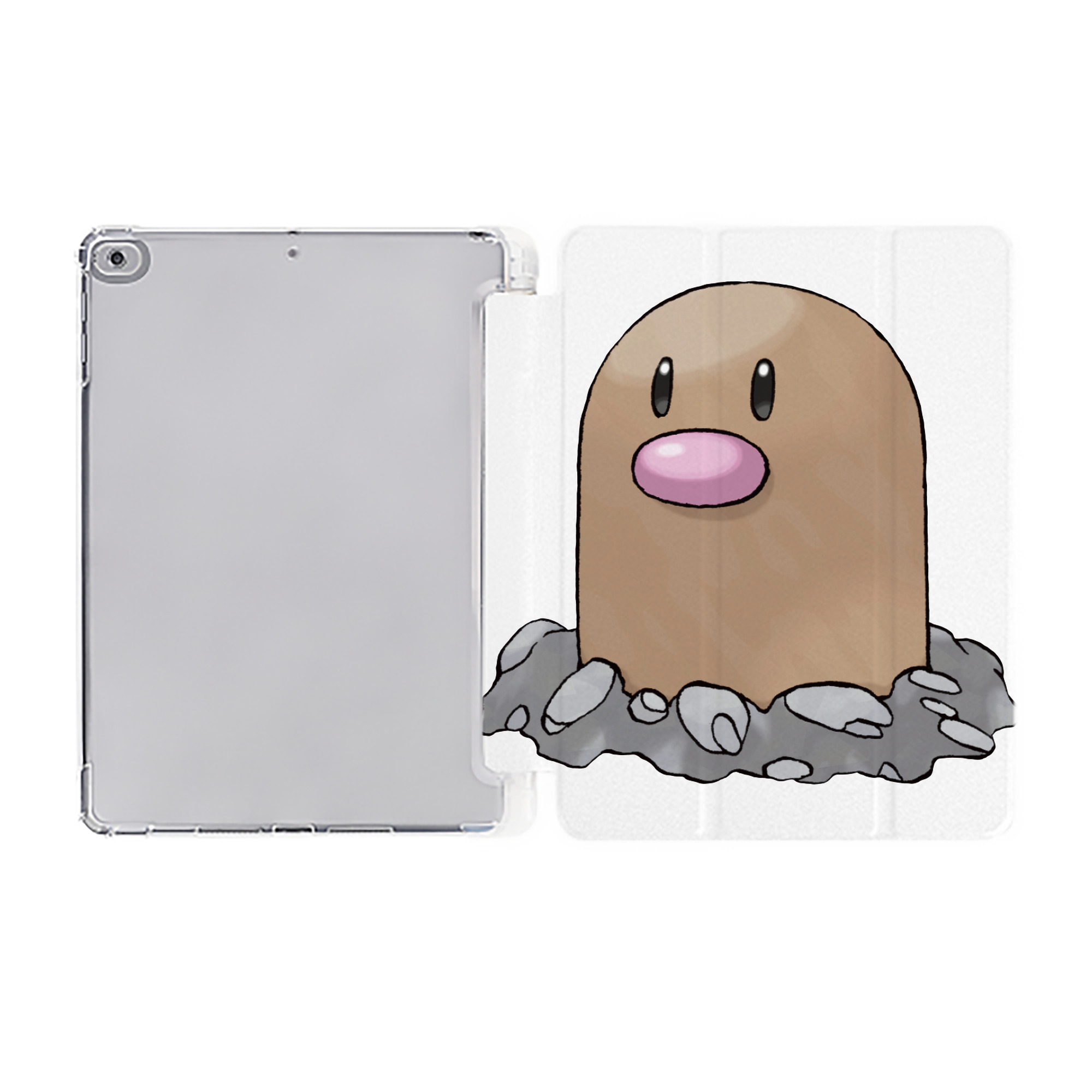 （画像用） ポケットモンスター Pokémon IPad ケース ペン収納付き 三つ折りスタンド PUレザー×シリコン 対応機種9.5/10.5/10.9インチ